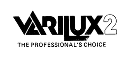 VARILUX 2 THE PROFESSIONAL'S CHOICE trademark
