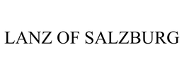 LANZ OF SALZBURG trademark