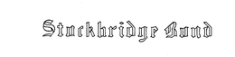 STOCKBRIDGE BOND trademark