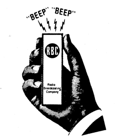 RBC RADIO BROADCASTING COMPANY "BEEP" "BEEP" trademark