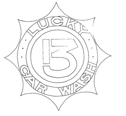 LUCKY 13 CAR WASH trademark