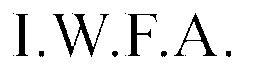 I.W.F.A. trademark