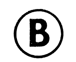 B trademark