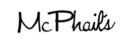 MCPHAIL'S trademark