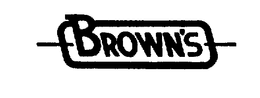 BROWN'S trademark