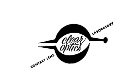 CLEAR OPTICSCONTACT LENS LABORATORY trademark