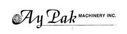 AY PAK MACHINERY INC. trademark
