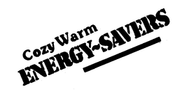 COZY WARM ENERGY-SAVERS trademark