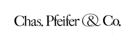CHAS. PFEIFER & CO. trademark