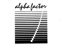 ALPHA FACTOR trademark