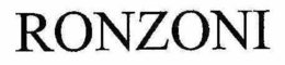 RONZONI trademark