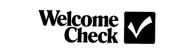 WELCOME CHECK trademark