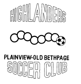 HIGHLANDERS PLAINVIEW-OLD BETHPAGE SOCCER CLUB trademark
