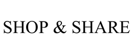 SHOP & SHARE trademark