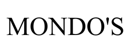 MONDO'S trademark