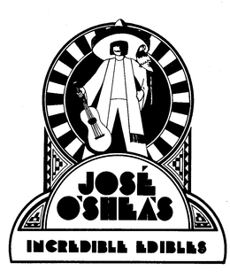 JOSE O'SHEA'S INCREDIBLE EDIBLES trademark