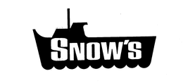 SNOW'S trademark