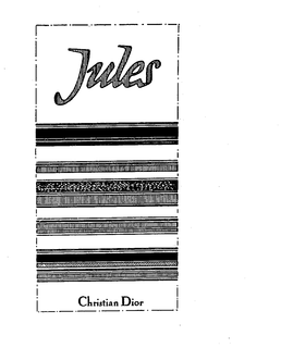 JULES CHRISTIAN DIOR trademark