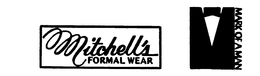 MITCHELL'S FORMAL WEAR MARK OF A MAN trademark