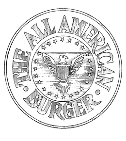 THE ALL AMERICAN BURGER trademark