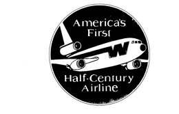 AMERICA'S FIRST HALF-CENTURY AIRLINE W trademark