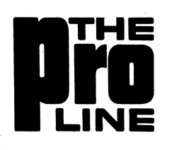 THE PRO LINE trademark