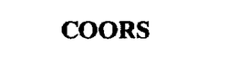COORS trademark