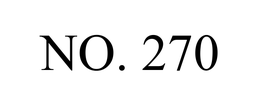 NO. 270 trademark