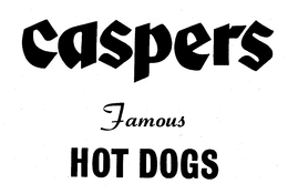 CASPERS FAMOUS HOT DOGS trademark