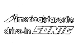 AMERICA'S FAVORITE DRIVE-IN SONIC trademark