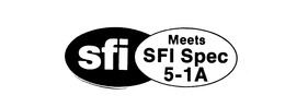 SFI MEETS SFI SPEC 5-1A trademark
