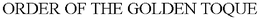 ORDER OF THE GOLDEN TOQUE trademark
