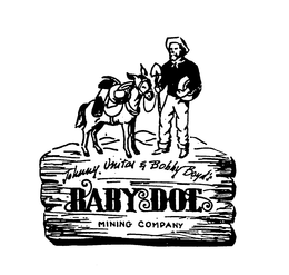 JOHNNY UNITAS & BOBBY BOYD'S BABY DOE MINING COMPANY trademark