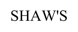 SHAW'S trademark