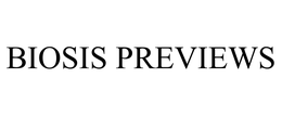 BIOSIS PREVIEWS trademark