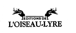 EDITIONS DE L'OISEAU-LYRE trademark