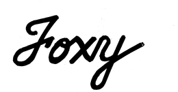 FOXY trademark