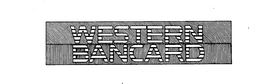 WESTERN BANCARD trademark