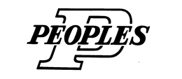 P PEOPLES trademark