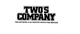 TWO'S COMPANY trademark