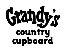 GRANDY'S COUNTRY CUPBOARD trademark