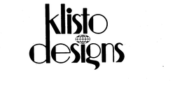 KLISTO DESIGNS trademark