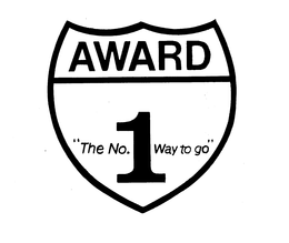 AWARD "THE NO. 1 WAY TO GO" trademark
