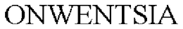 ONWENTSIA trademark