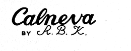 CALNEVA BY R.B.K. trademark