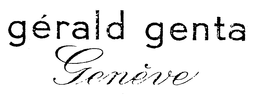 GERALD GENTA GENEVE trademark