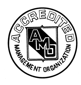 AMO, ACCREDITED MANAGEMENT ORGANIZATION trademark