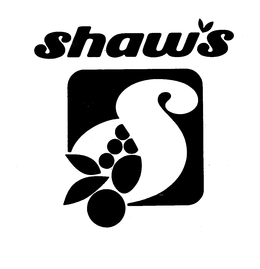 SHAW'S S trademark