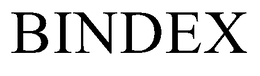 BINDEX trademark