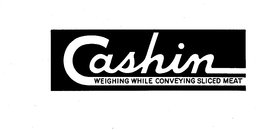 CASHIN WEIGHING WHILE CONVEYING SLICED MEAT trademark